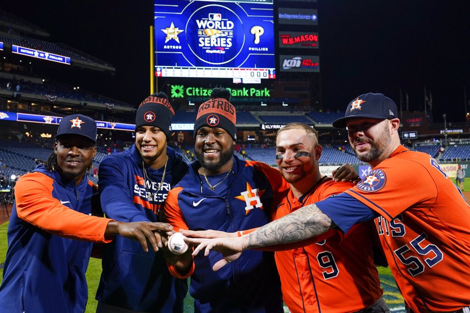Astros Toss Combined No Hitter In World Series Game 4 Vs. Phillies