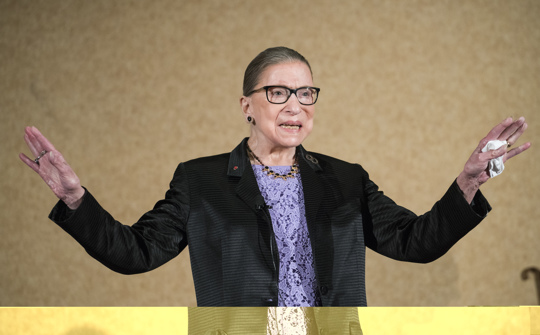 Ginsburg has completed radiation therapy for the cancerous tumor