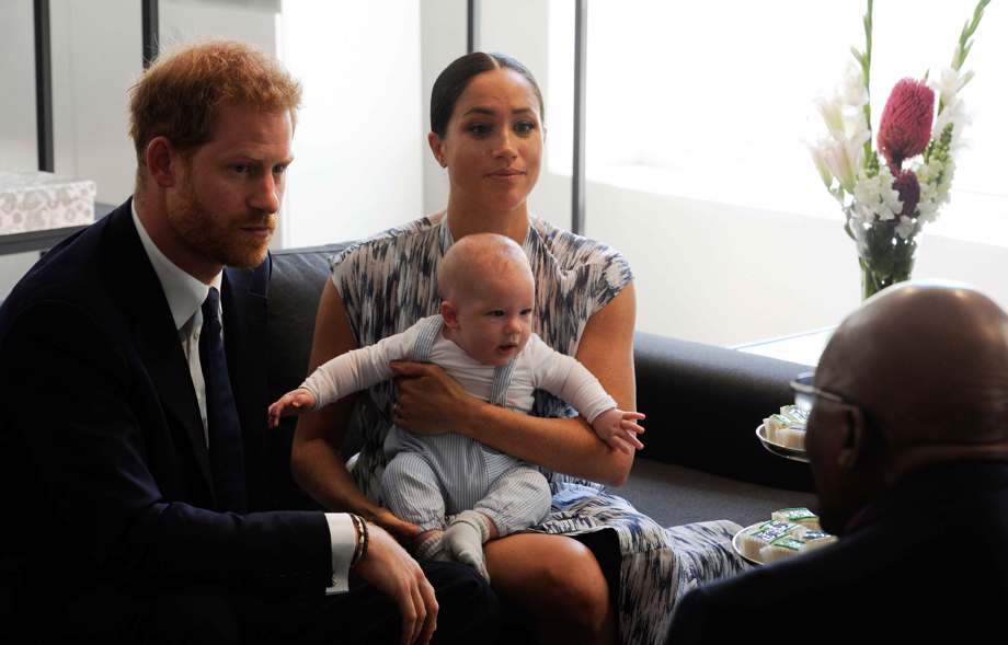 Baby Archie Makes Rare Public Appearance In South Africa | Positive ...