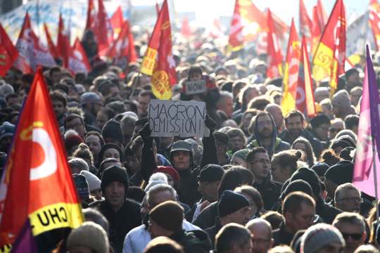 French Protesters
