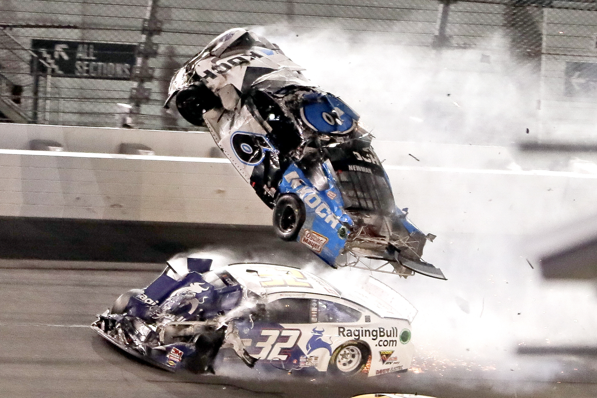 Scary crash at Daytona sends driver Ryan Newman to hospital