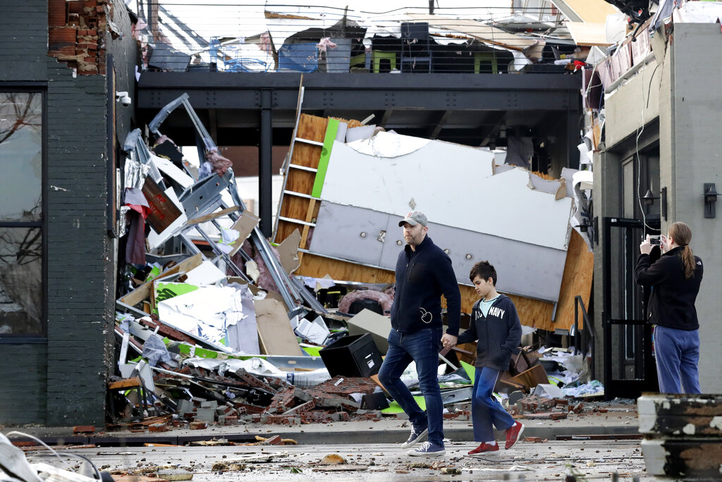 Nashville Tornado Damage