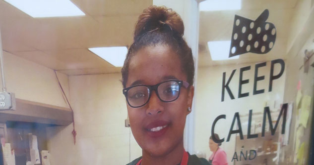 Former foster child working at Kelli