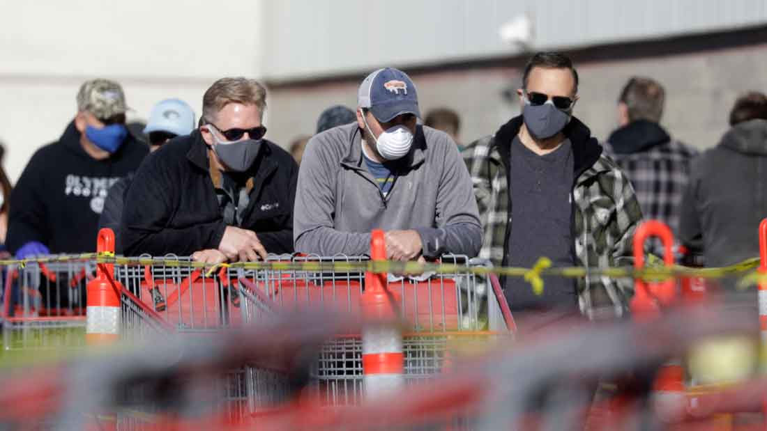 Costco shoppers