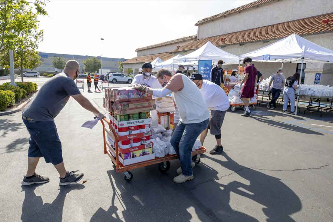 Food distribution prep