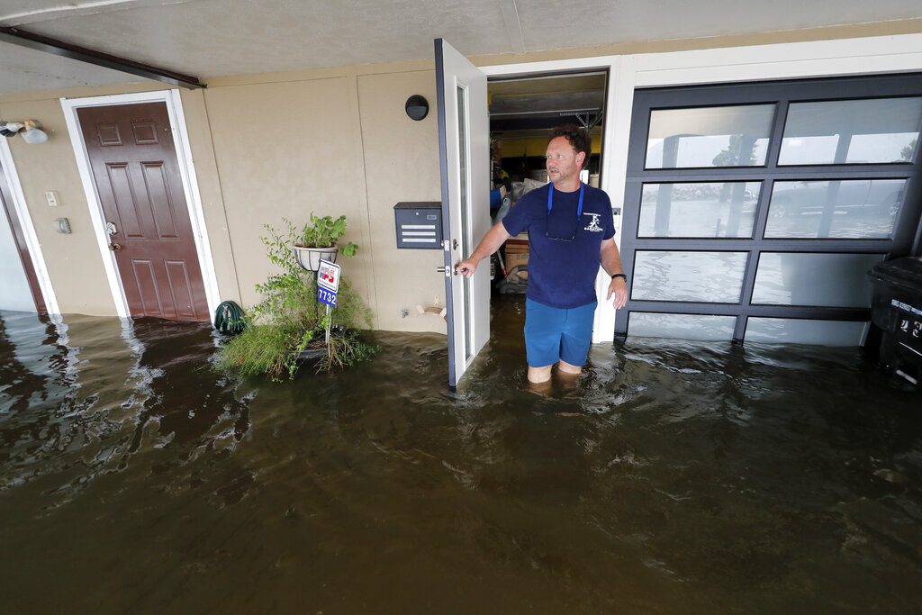 Flooded Home In New Orleans 