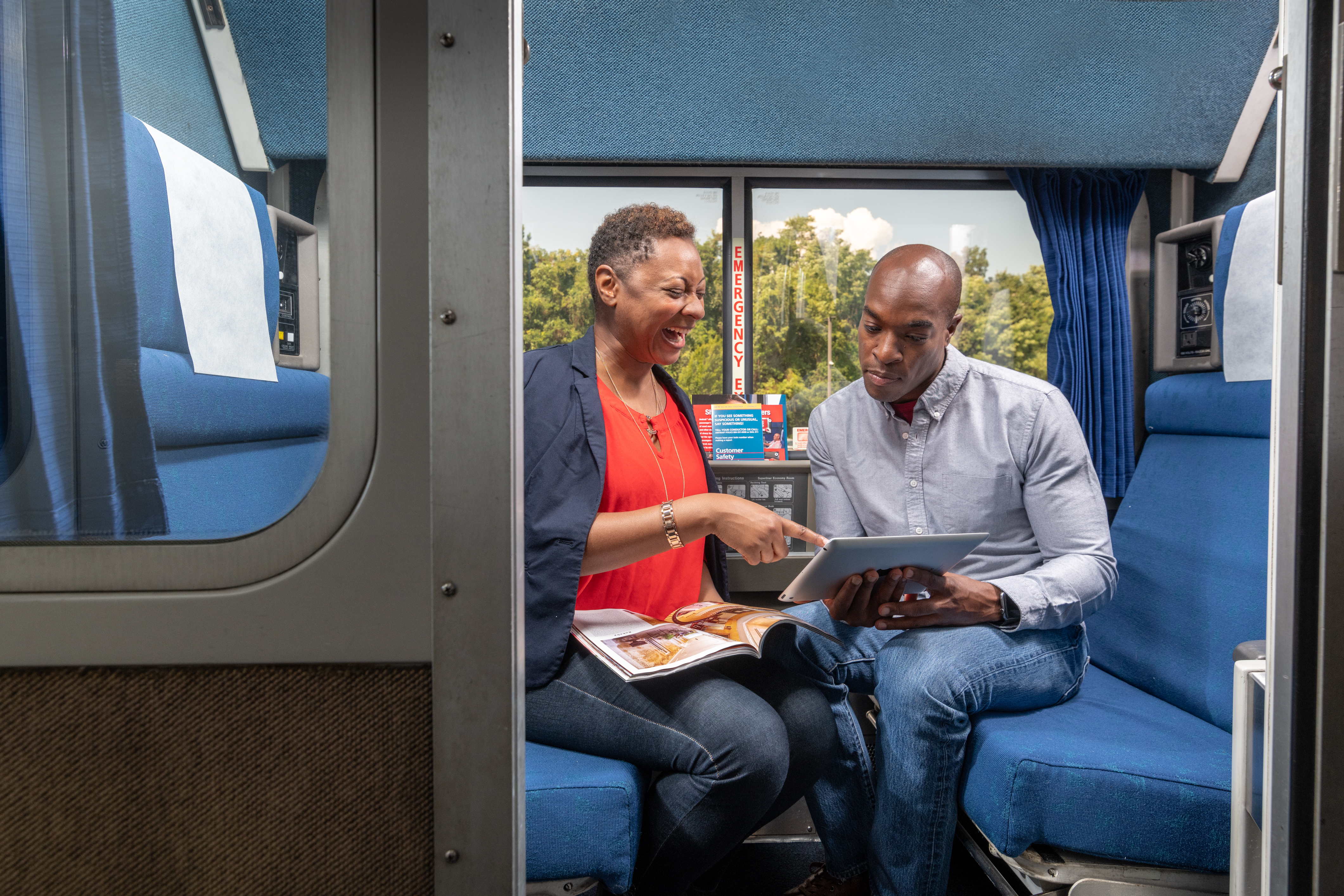 Amtrak roomette