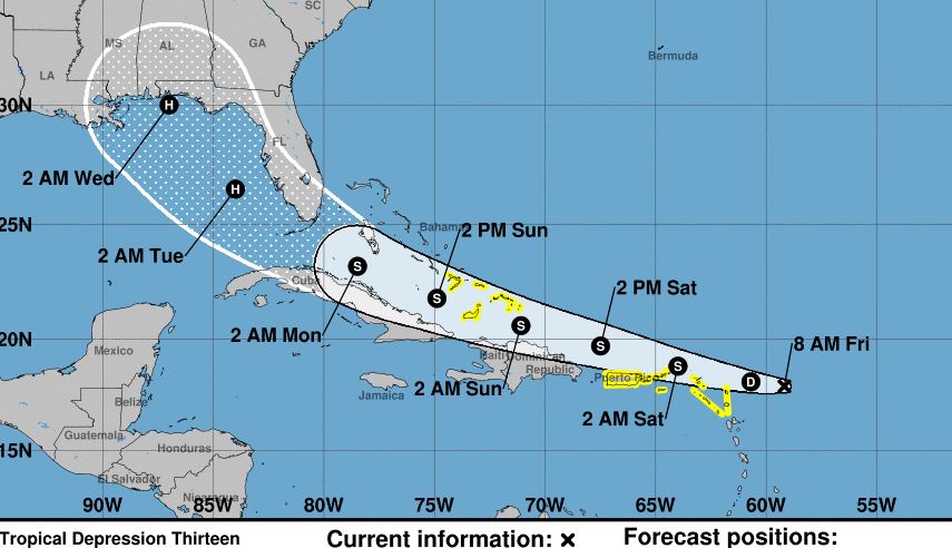 Tropical Depression 13