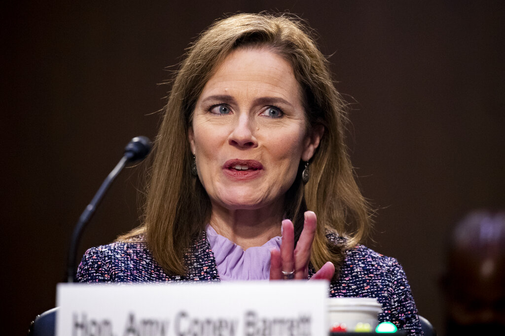 Supreme Court nominee Amy Coney Barrett