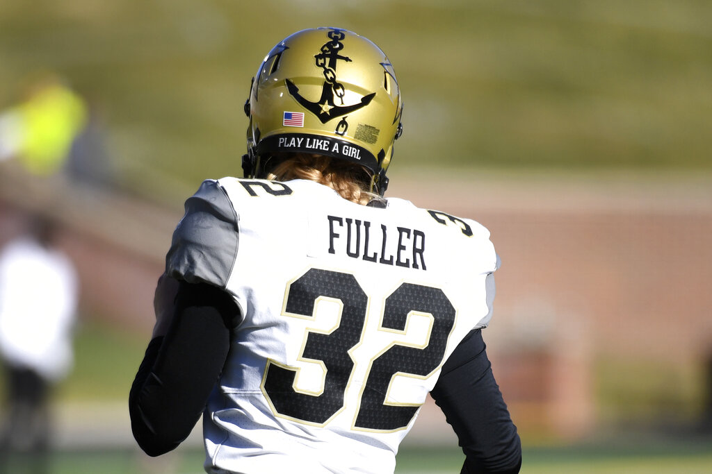 Fuller First female kicker