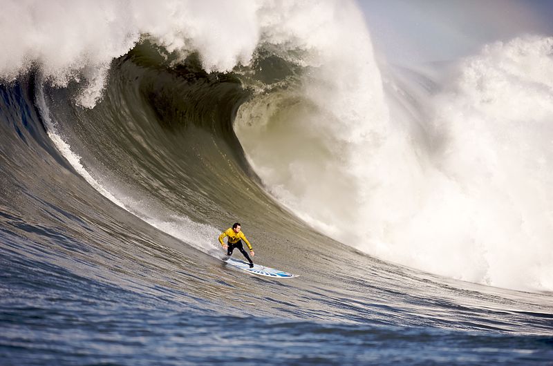 Mavericks Surfer California