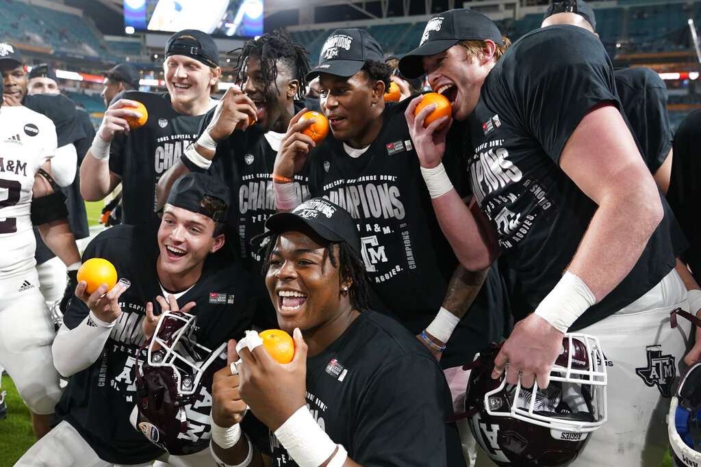 aggie football orange bowl