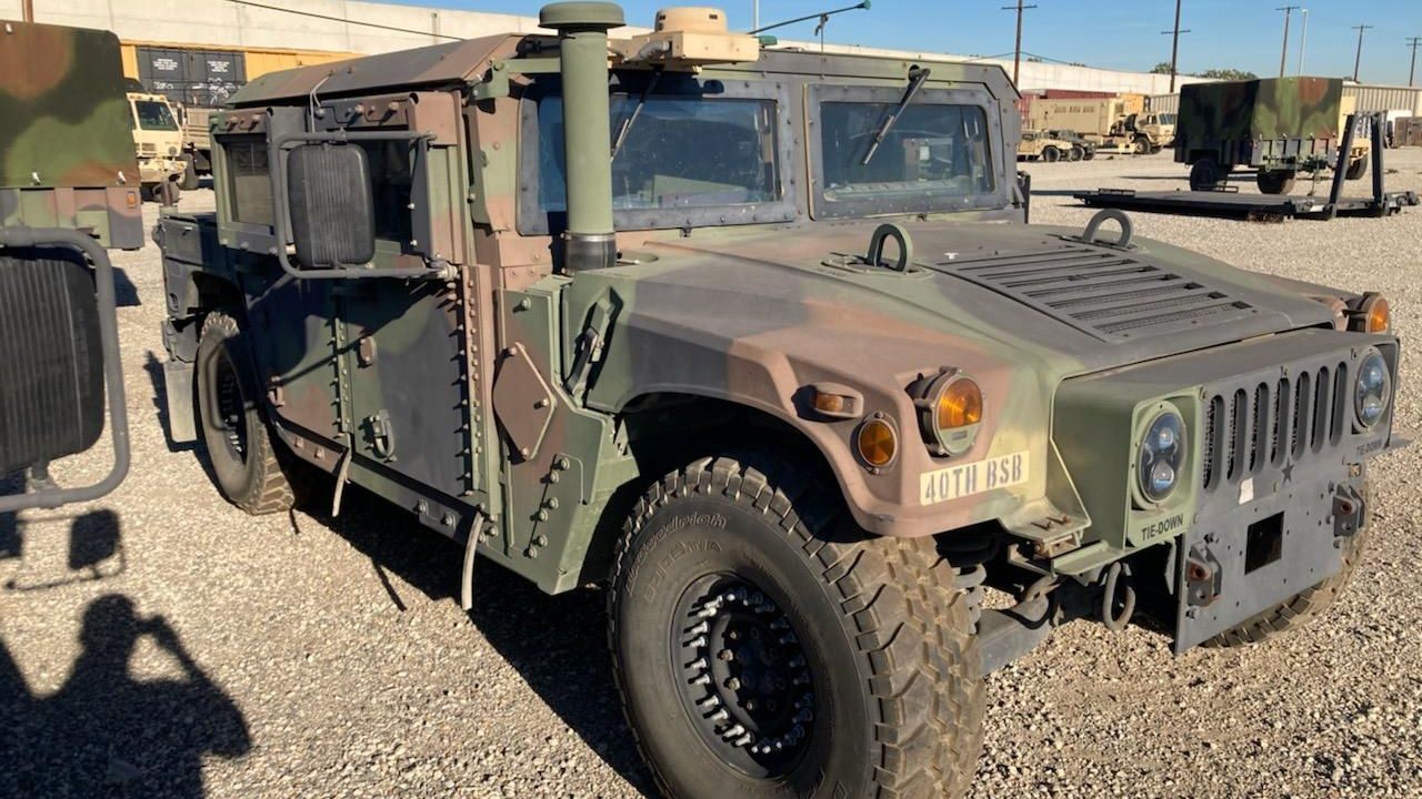 stolen Humvee