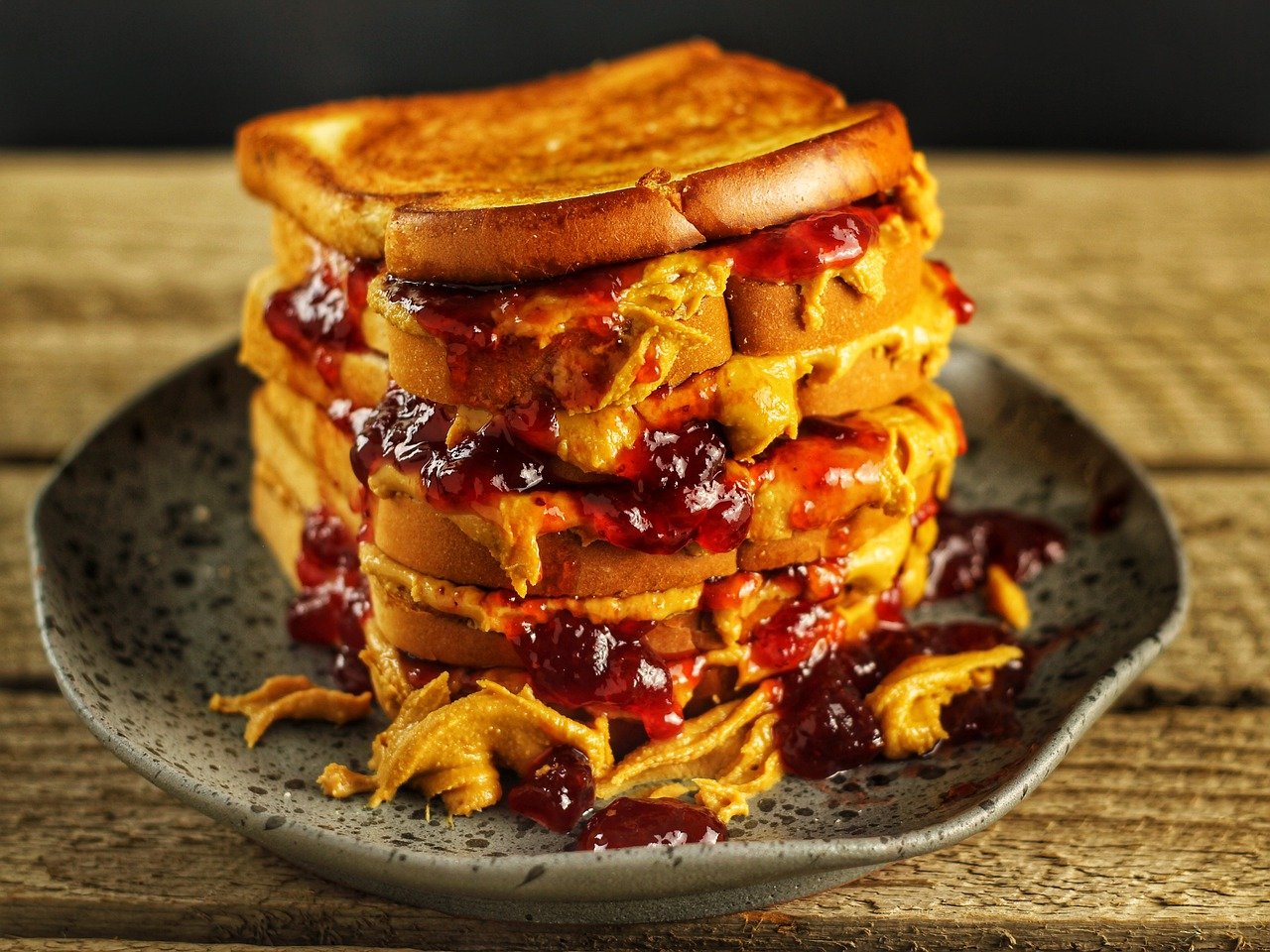 Peanut Butter & Jelly on Toast