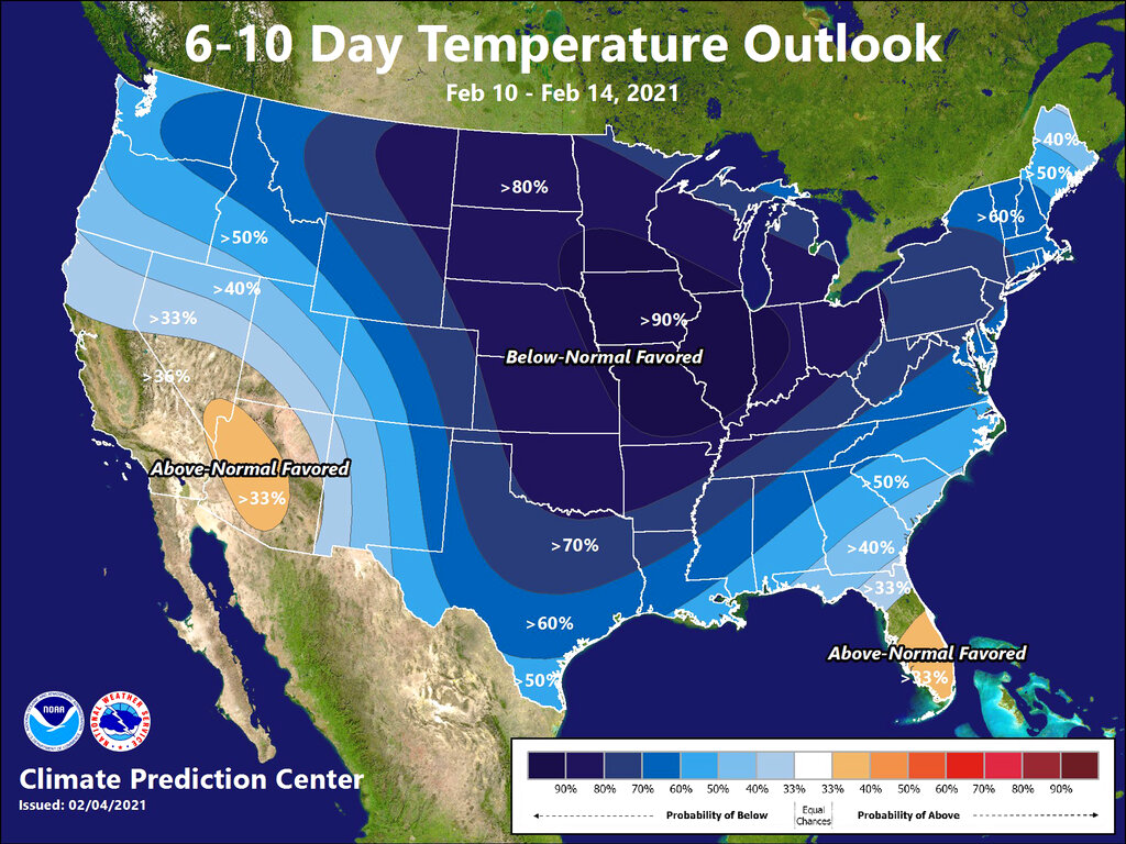 Us Weather 10 Day Forecast Map Weather Experts Warned Well In Advance Of Catastrophic Cold To Come Positive Encouraging K Love