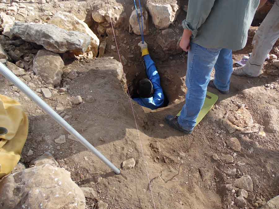 Archeological dig site: Khirbet el-Maqatir, the Biblical city of ‘Ai of Joshua 7–8
