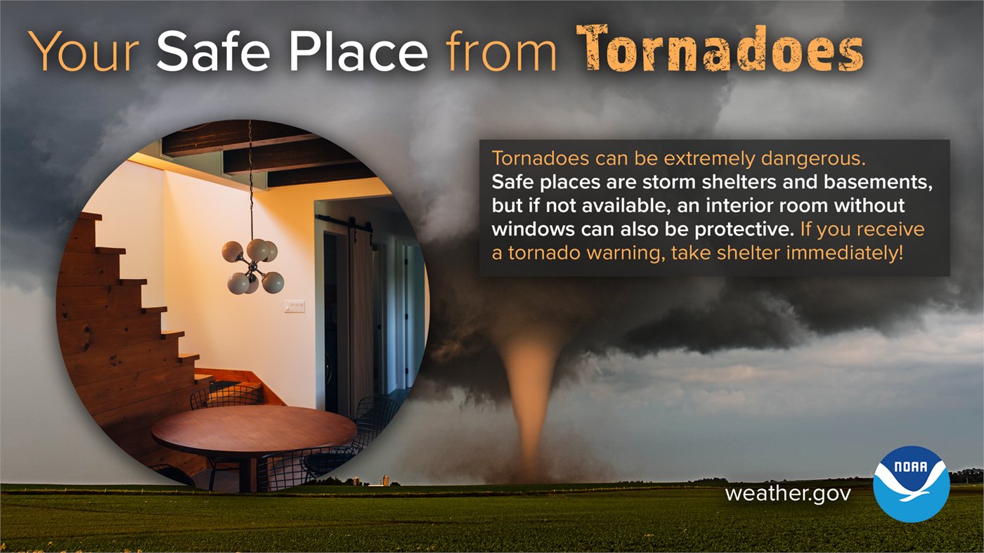Safe Place From Tornadoes