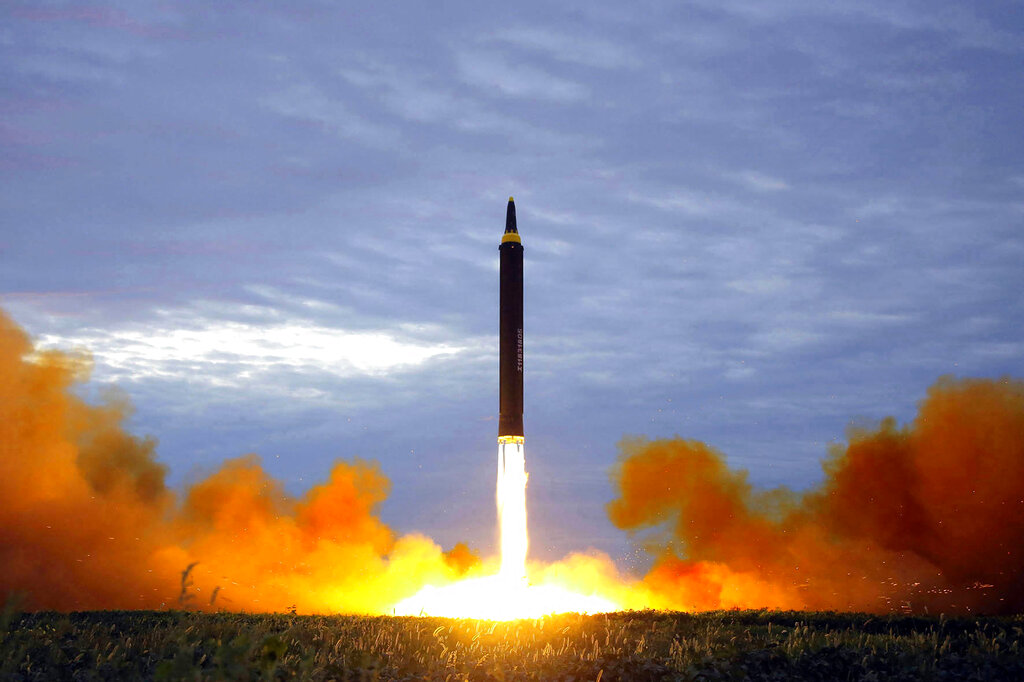 North Korea Weapons Test 