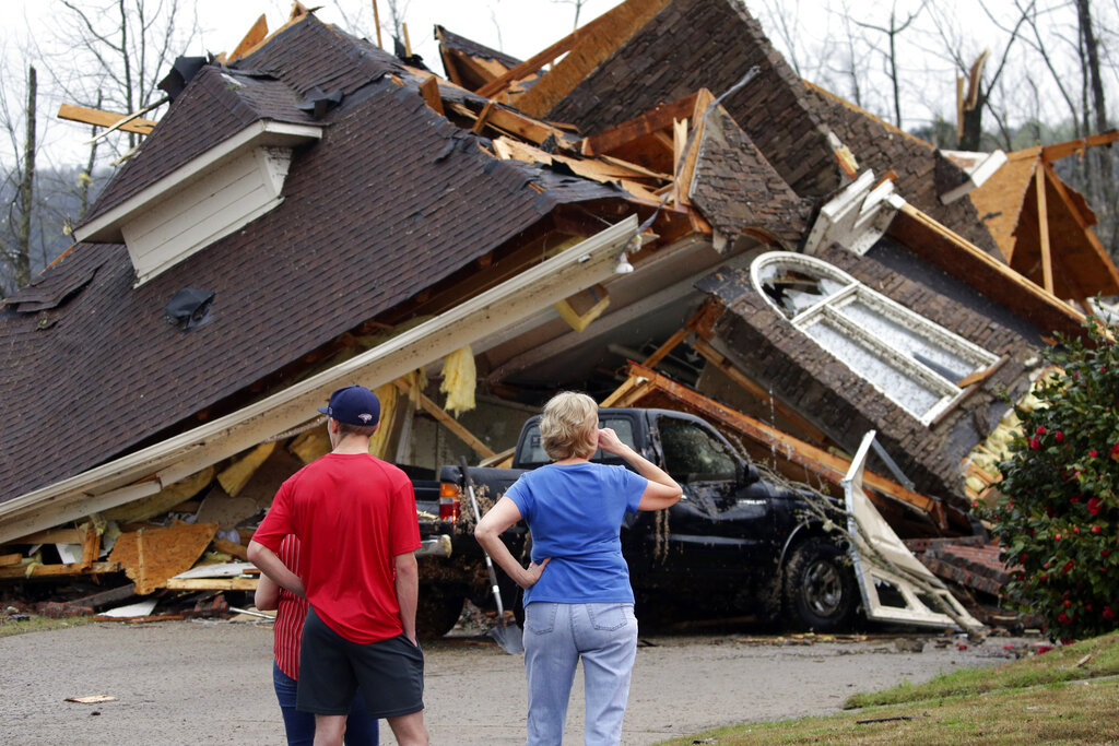 Tornado Damage in Alabama 
