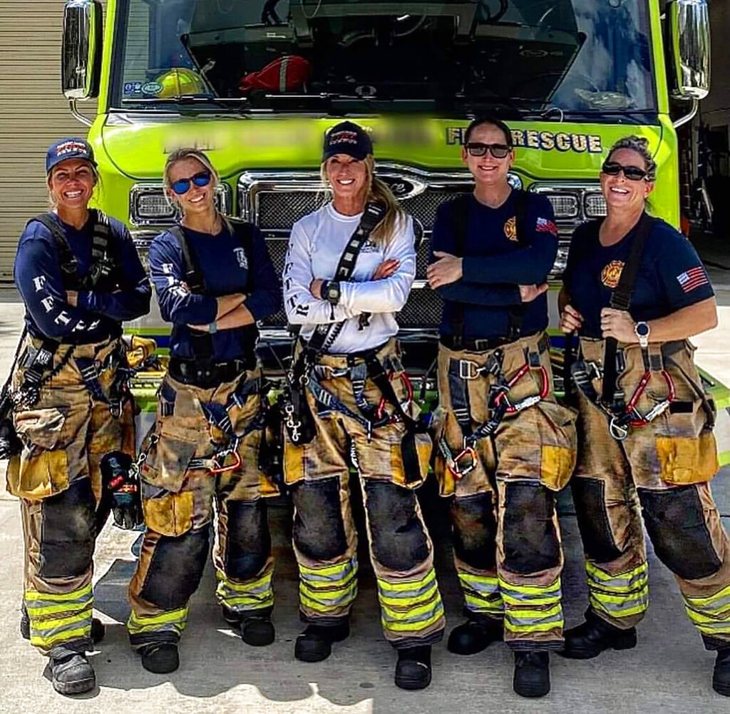 Florida Female Firefighting Team 