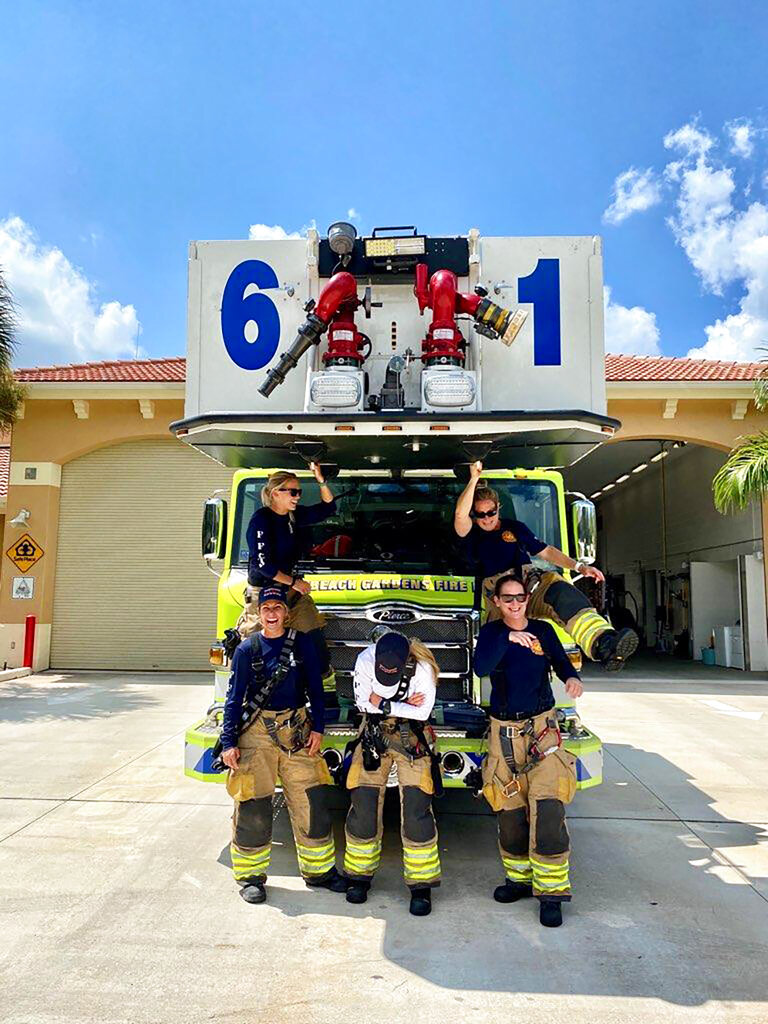 Florida Female Firefighting Team  