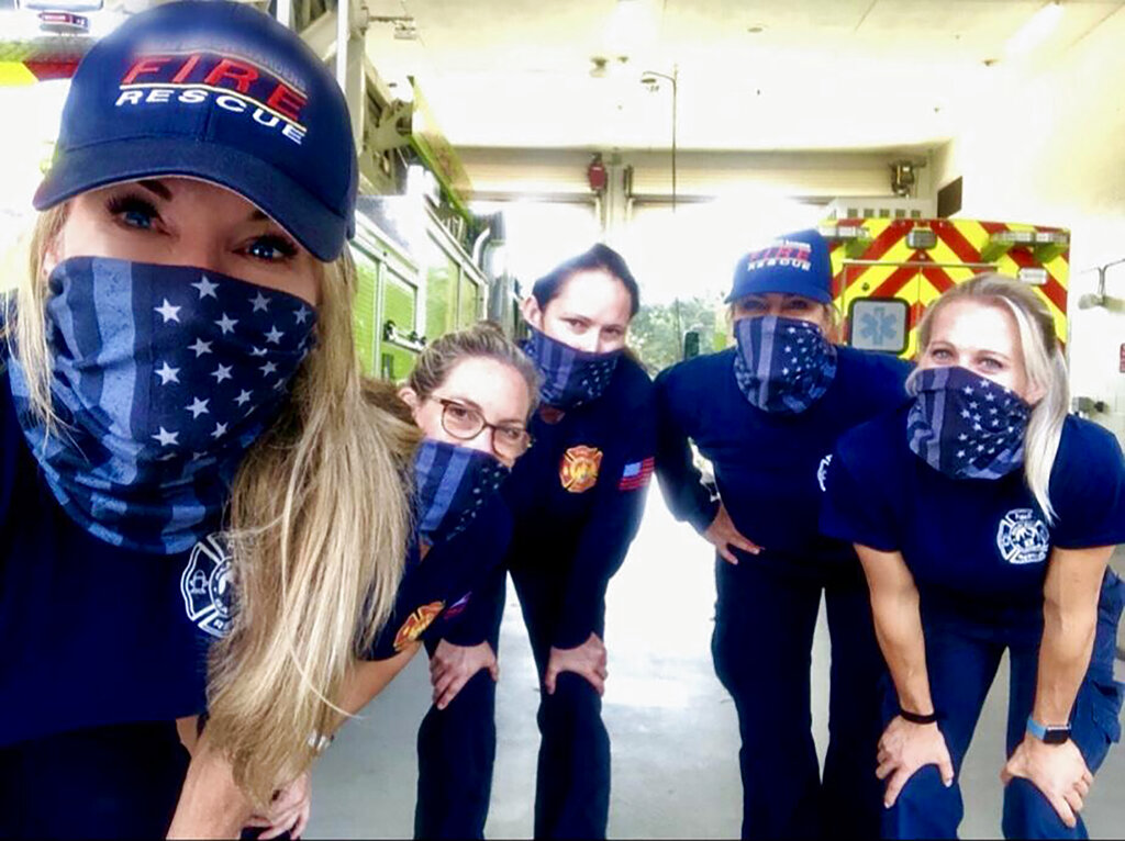 Female Firefighting Team Thriving In Heavily Male-Dominated Field ...