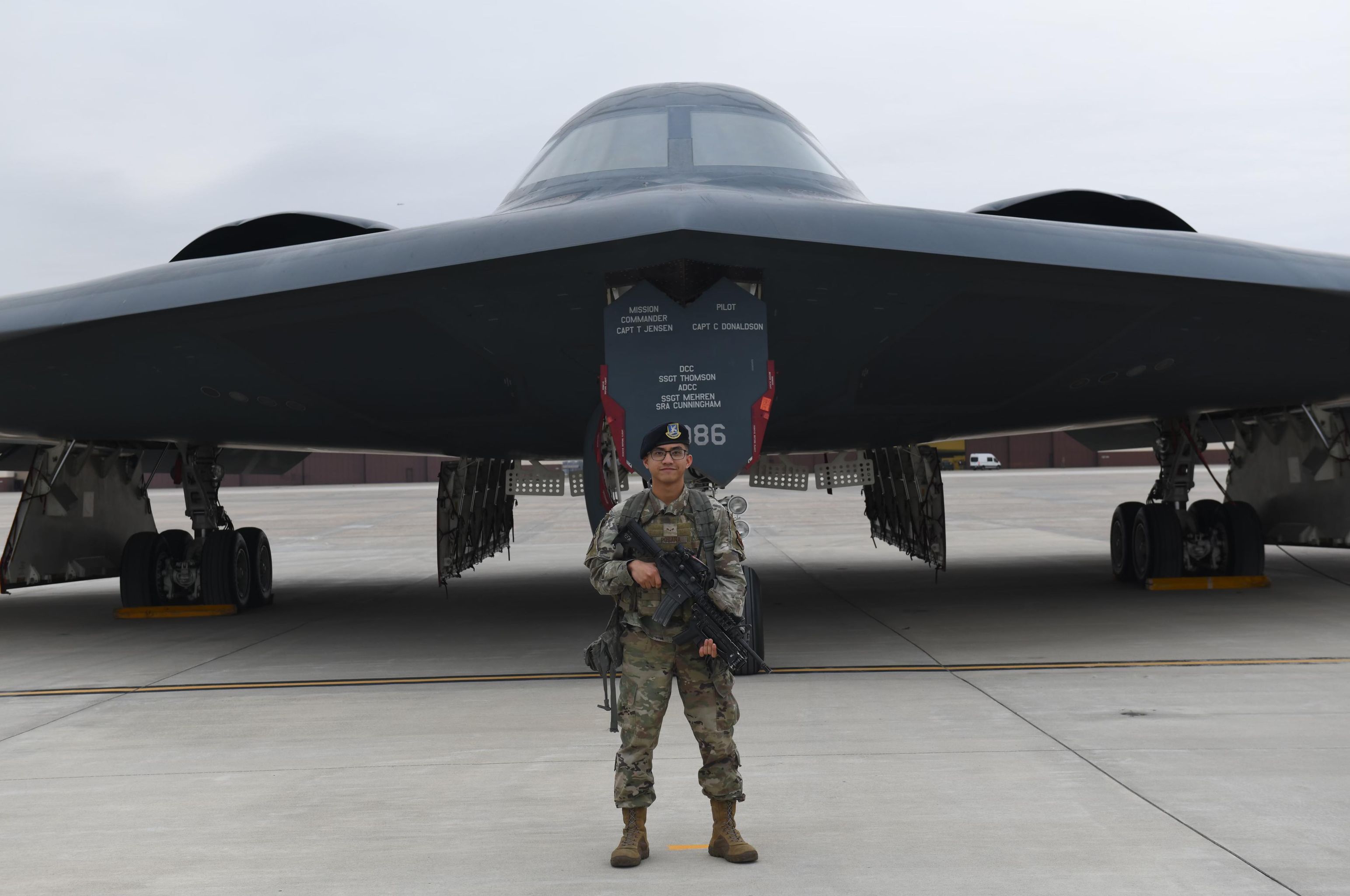 Airman 1st Class Elijah Posana