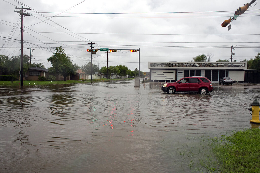 Flooding Rain Continues To Plague Southern Plains, Gulf Coast ...