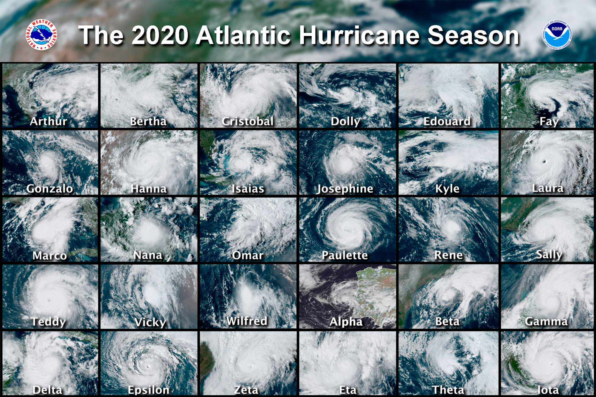 The 2020 Atlantic hurricane season