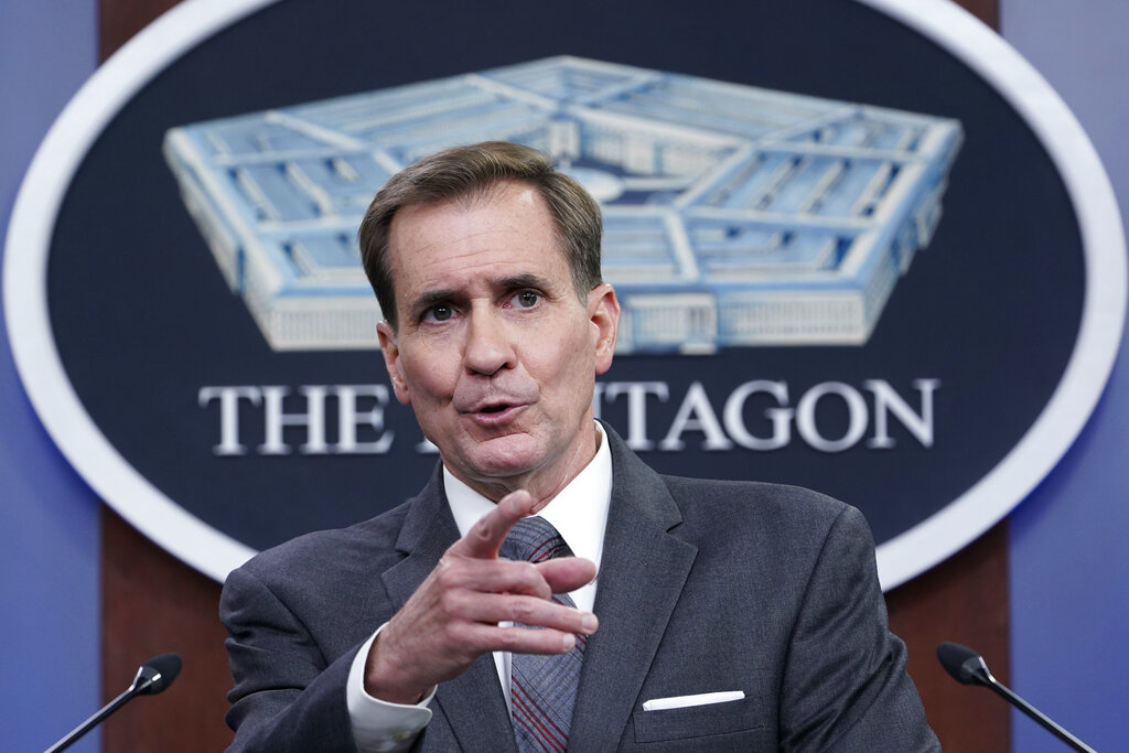 Pentagon spokesman John Kirby