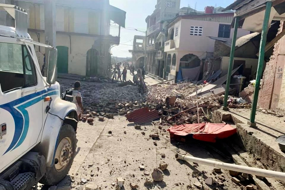Haiti earthquake damage