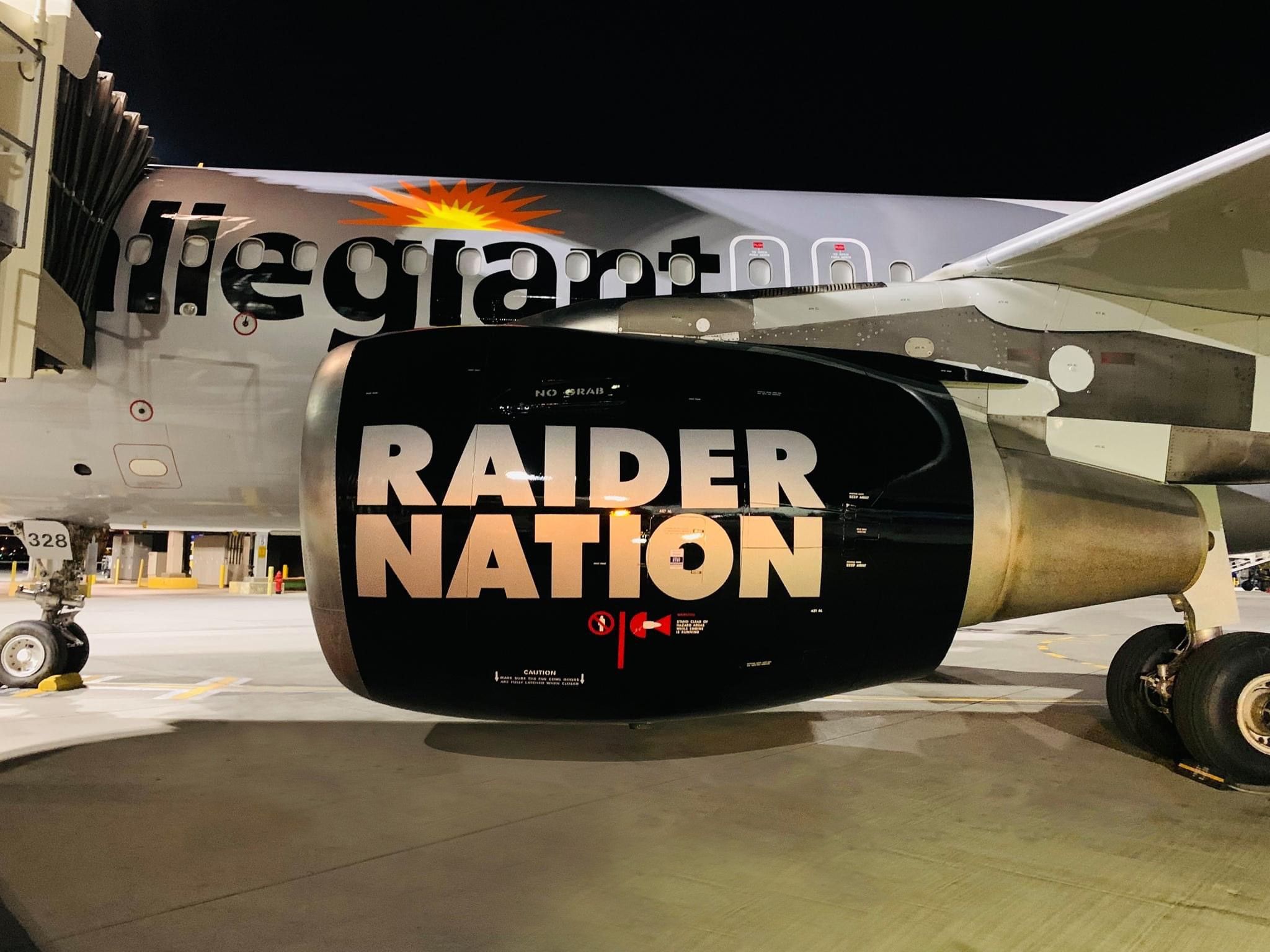 Allegiant Raiders Aircraft