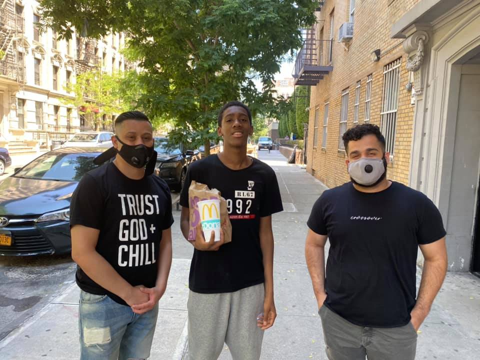 Three young people from Youth For Christ NYC Entrepreneur Program