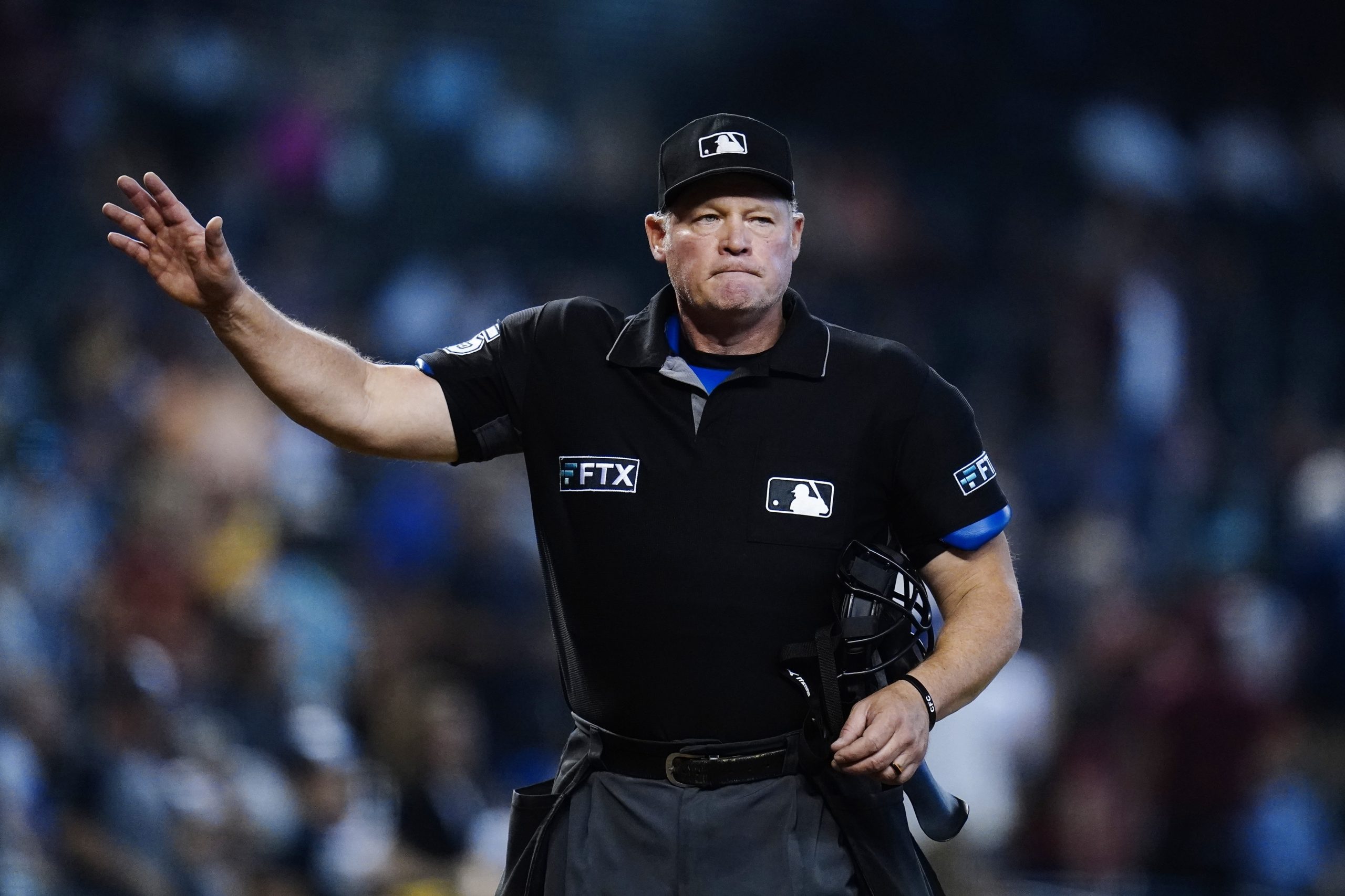 Umpire Ted Barrett