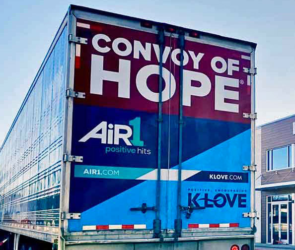 Convoy of Hope truck