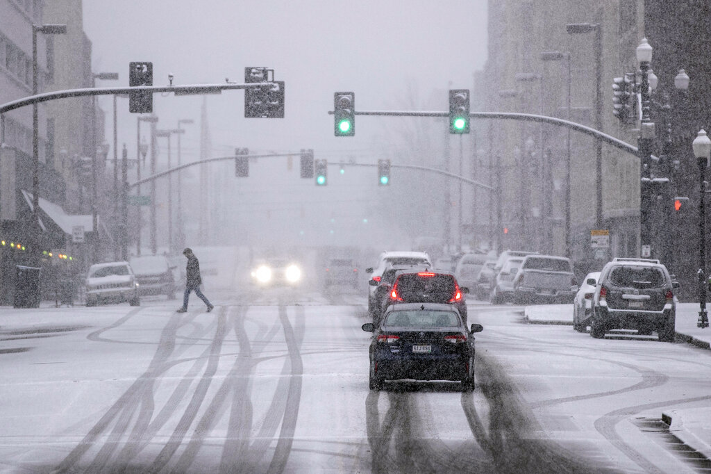 Freezing Rain, Snow Pelting Parts Of The South | Positive Encouraging K ...