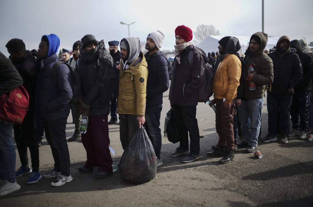 Ukrainian refugees in Poland