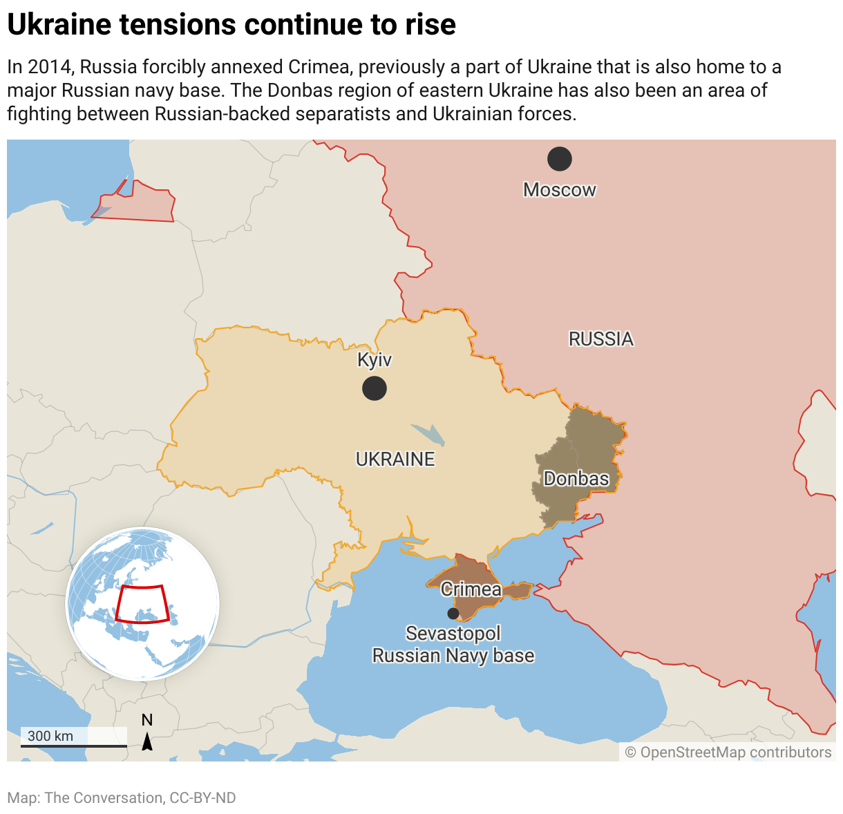 Ukraine - Russian Map