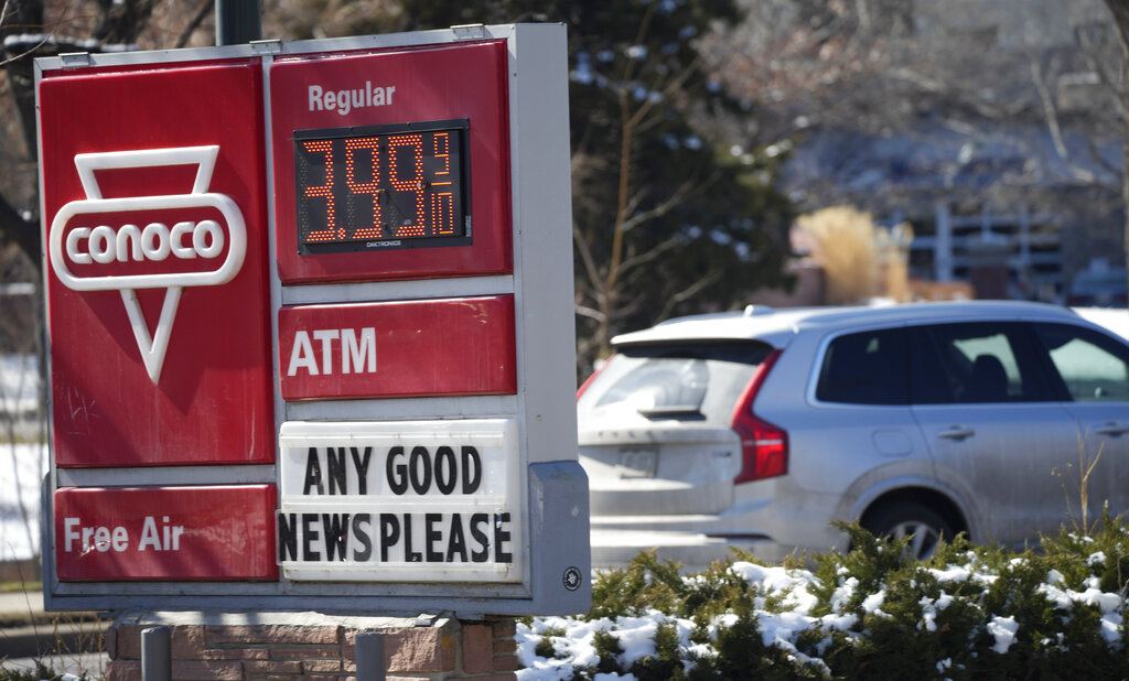 Gas station in Denver