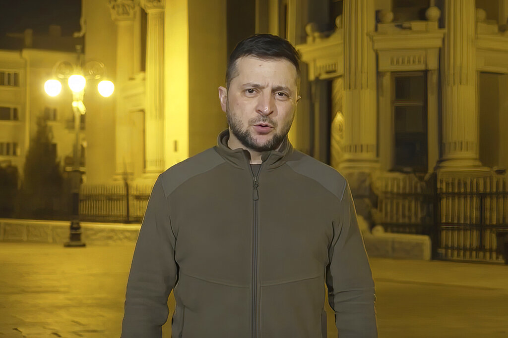 Ukrainian President Volodymyr Zelenskyy