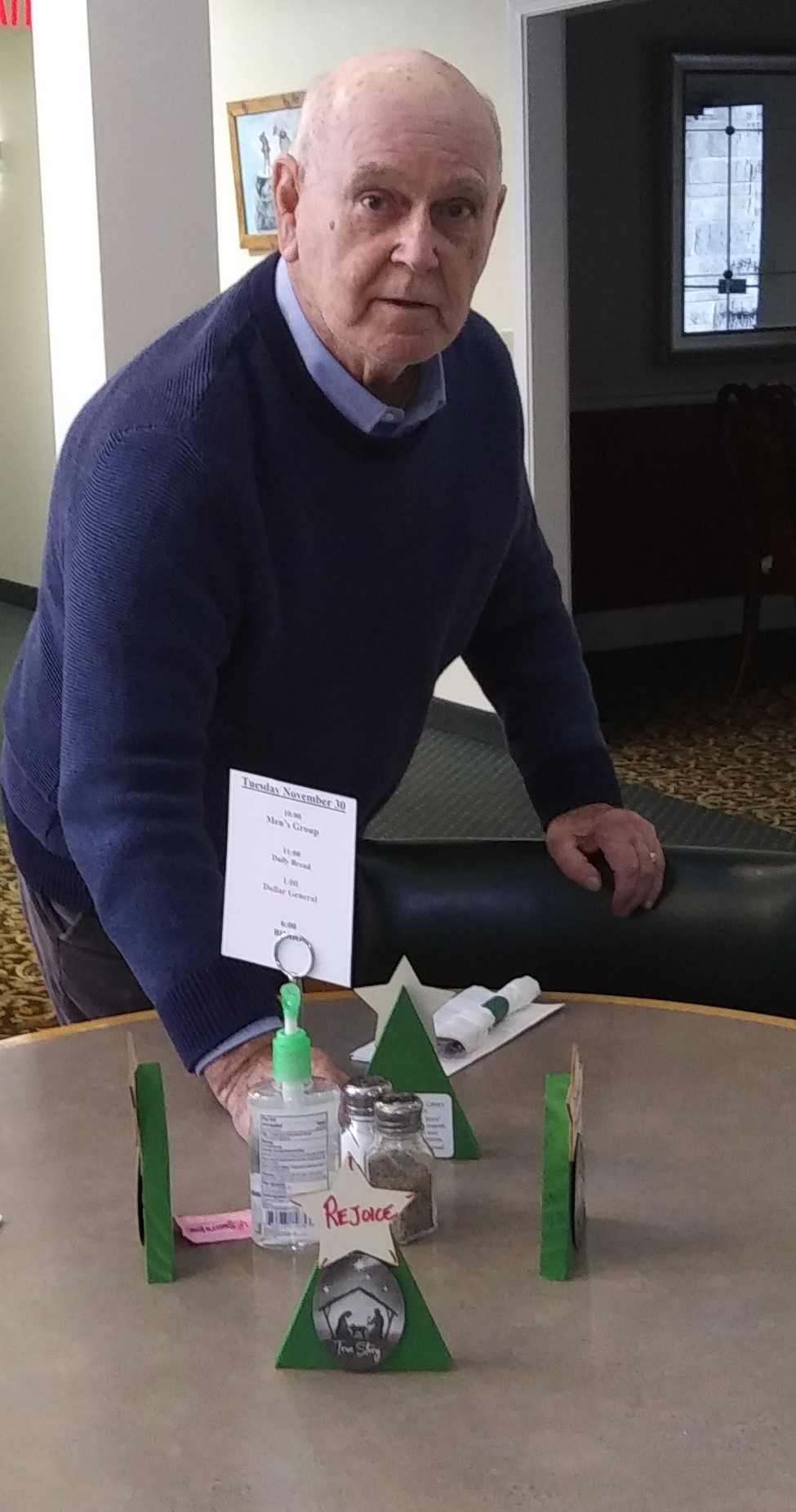 Volunteer from Mount Calvary Lutheran Church