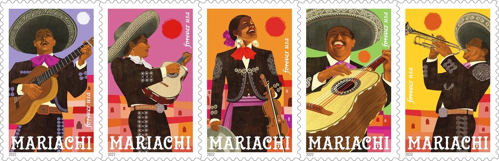 U.S. stamp honors mariachi art