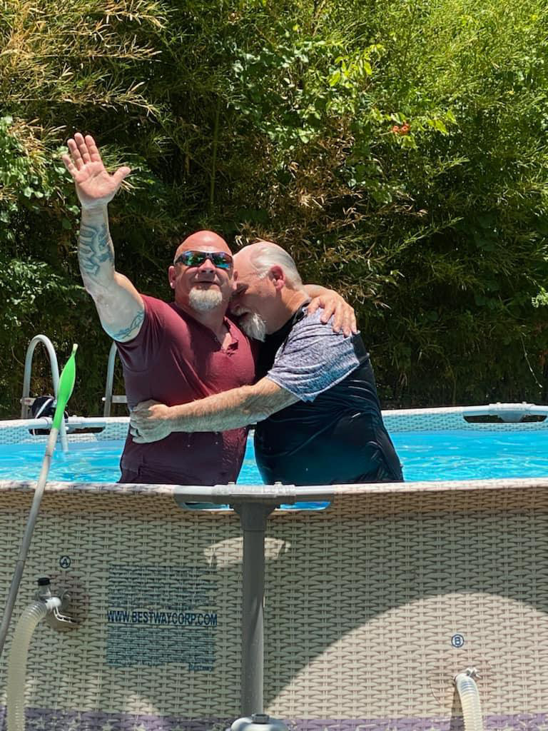 Dwayne Greenwood and father