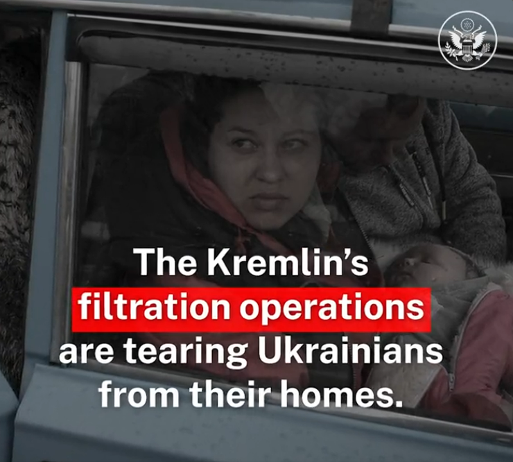 Hundreds Of Thousands Of Ukrainians Forced To Move To Russia Positive