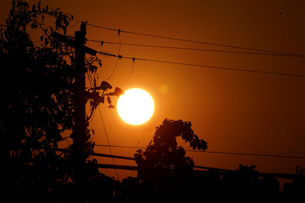 The record-breaking heat that has pushed California