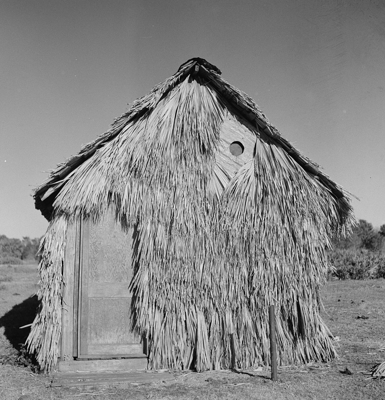 Thatched home in Florida