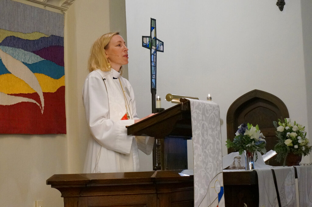 The Rev. Ingrid Rasmussen, pastor at Holy Trinity Lutheran Church in Minneapolis