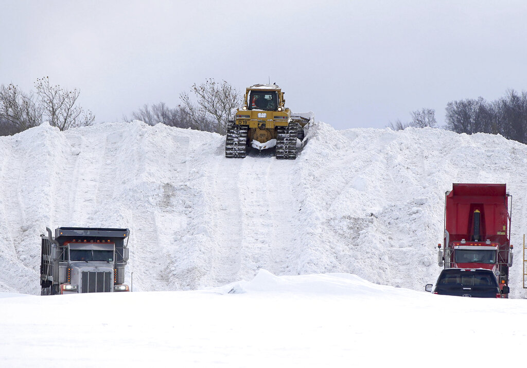 Time To Dig Out Sections Of New York Under Winter Blanket Of Snow 7945