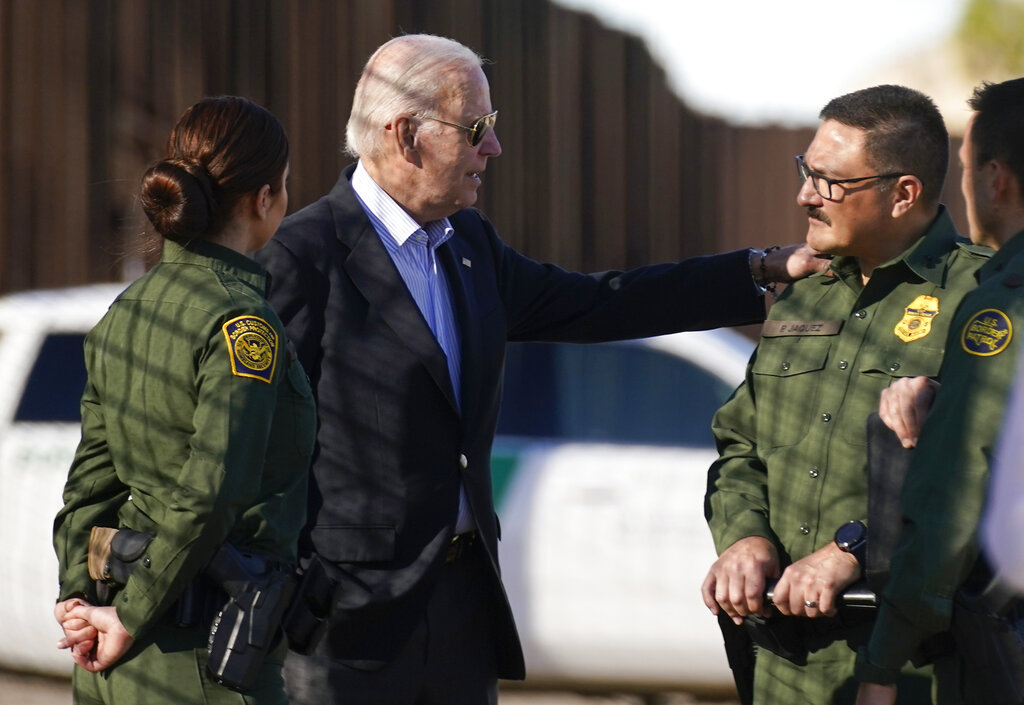 President Biden Inspects US-Mexico Border His First Trip After Two ...