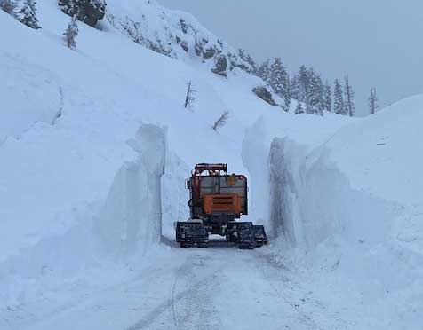 Crews work to reopen roads in California